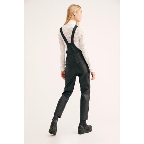 Free People Mod Moto Dungaree Overalls - Picture 8 of 8